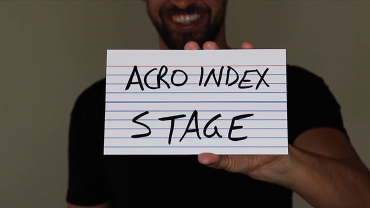 Acro Index Dry Erase