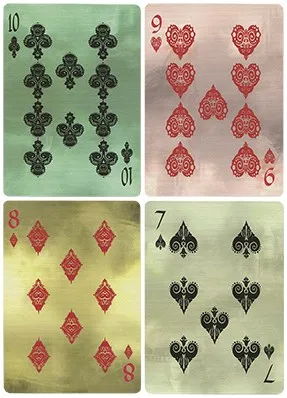 Bicycle Aesir Viking Gods Playing Cards (Gold Edition) - image 4