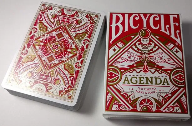 Agenda Red Playing Cards - image 2