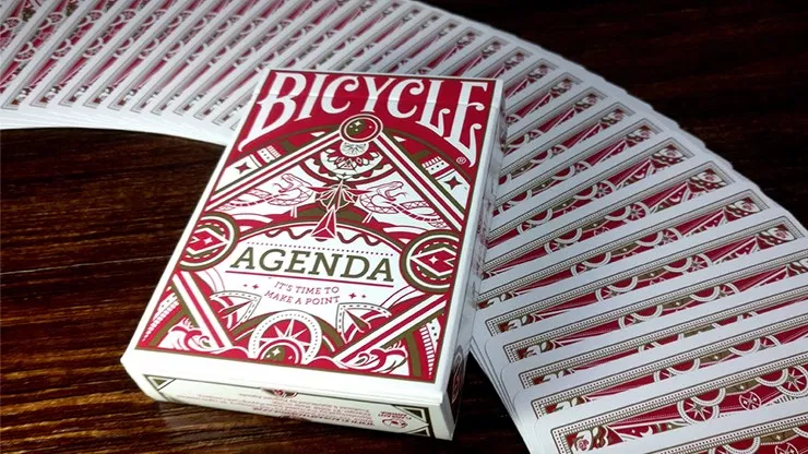 Agenda Red Playing Cards - image 3
