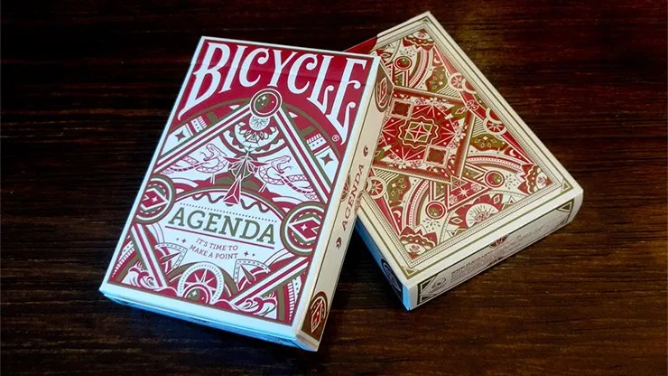 Agenda Red Playing Cards - image 1