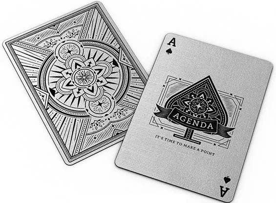 Agenda White Playing Cards - image 3
