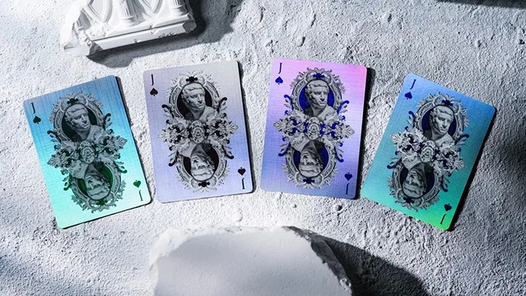 Alabaster Michelangelo HOLO Playing Cards - image 4