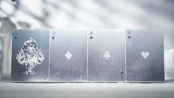 Alabaster Michelangelo Luxury Playing Cards - image 4