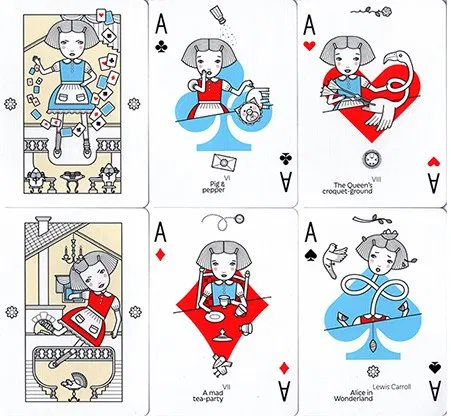 Alice in Wonderland Playing Cards - image 4