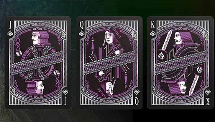 Alloy Amethyst Playing Cards Special Numbered Edition Deck (Purple) - image 5