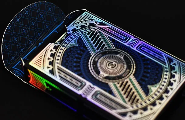 Alloy Cobalt Playing Cards (Blue) - image 3