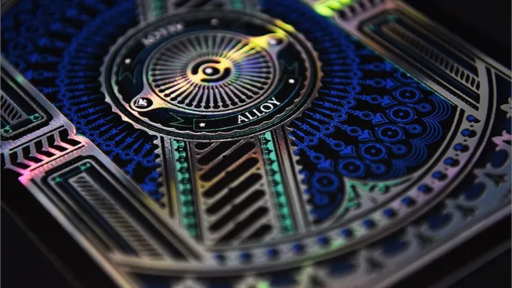 Alloy Cobalt Playing Cards (Blue) - image 5