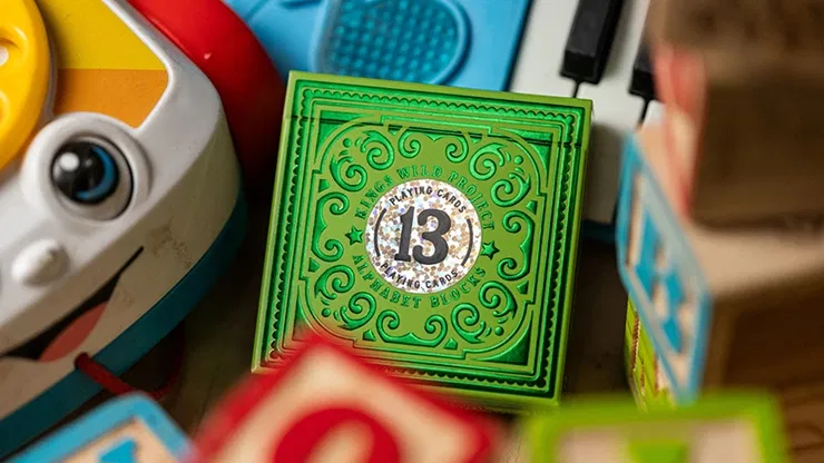 Alphabet Blocks Playing Cards - image 1