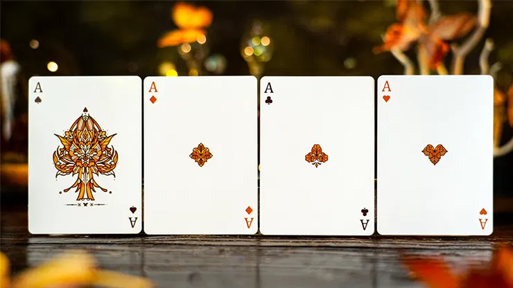 Amber Golden Morpho Playing Cards - image 4