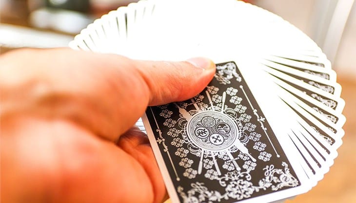 Ancient Warriors Black Playing Cards - thumbnail 2