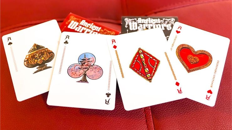 Ancient Warriors Black Playing Cards - thumbnail 5