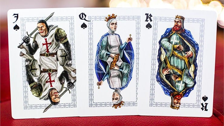 Ancient Warriors Black Playing Cards - thumbnail 6