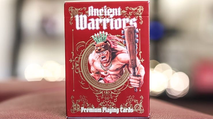 Ancient Warriors Red Playing Cards - image 1