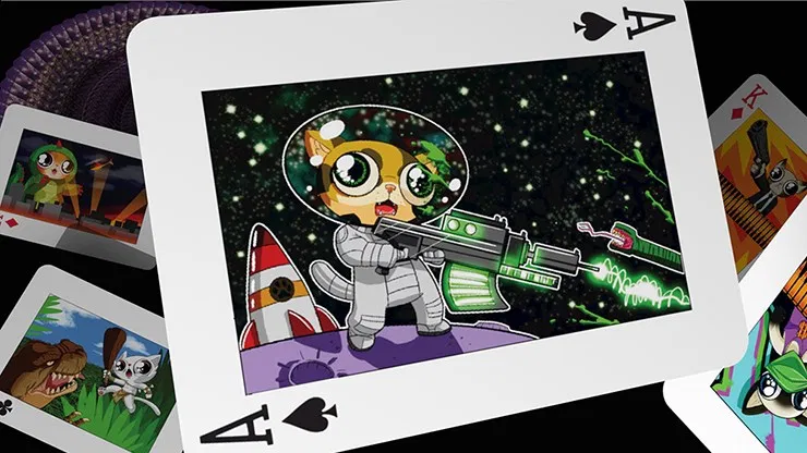 Angry Pussies Playing Cards - image 4