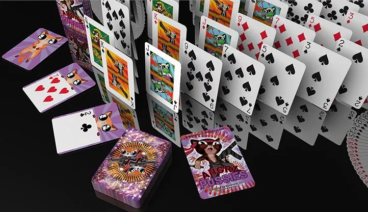 Angry Pussies Playing Cards - image 6