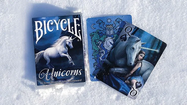 Bicycle Anne Stokes Unicorns Playing Cards - image 2