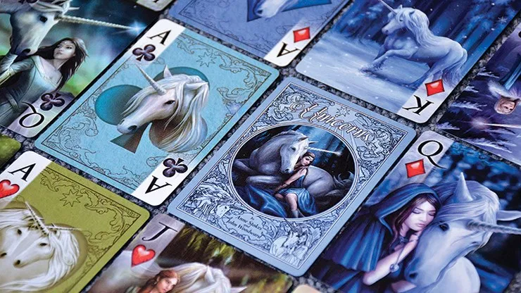 Bicycle Anne Stokes Unicorns Playing Cards - image 4