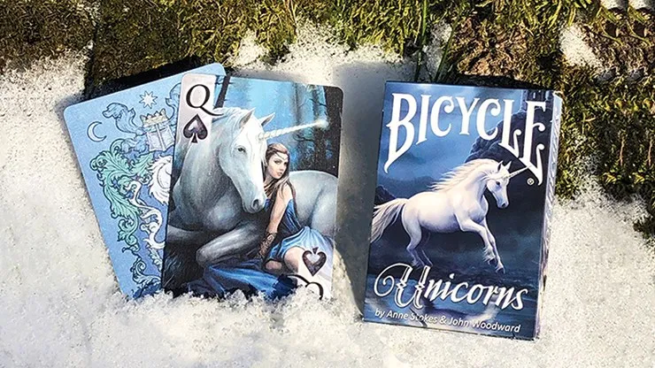 Bicycle Anne Stokes Unicorns Playing Cards - image 1