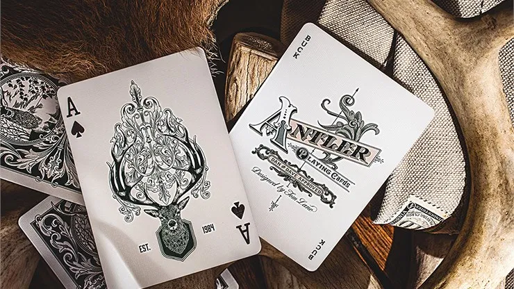 Antler Playing Cards (Green) - image 3