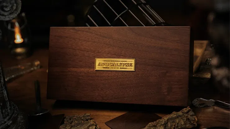Apocalypse Playing Cards Wooden Box Set - image 1
