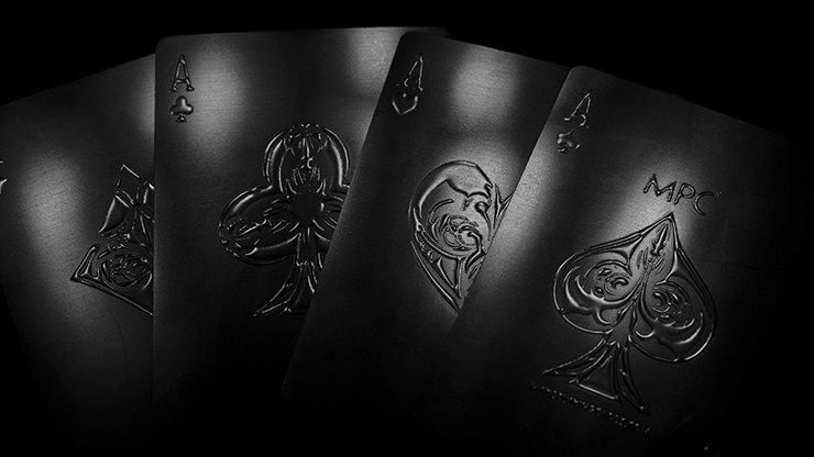 Aqua Black Invisible Playing Cards - thumbnail 4