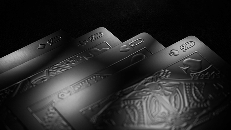 Aqua Black Invisible Playing Cards - thumbnail 5
