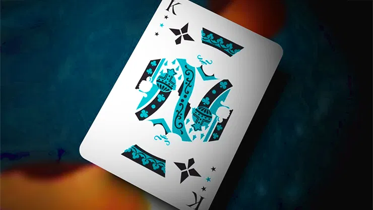 Aqua Falcon Throwing Cards - image 3
