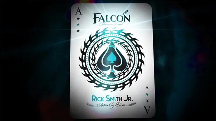 Aqua Falcon Throwing Cards - image 6