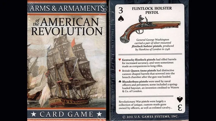 Arms and Armaments of the American Revolution Playing Cards - image 1