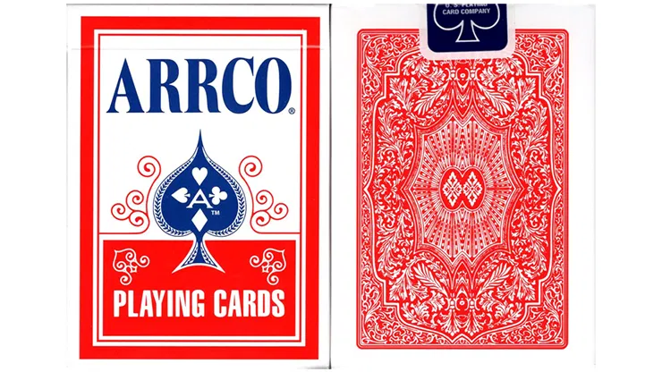 ARRCO Playing Cards - Red - image 1