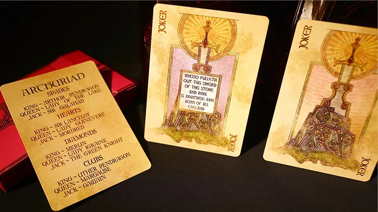 Arthurian Playing Cards (Excalibur Edition) - image 3