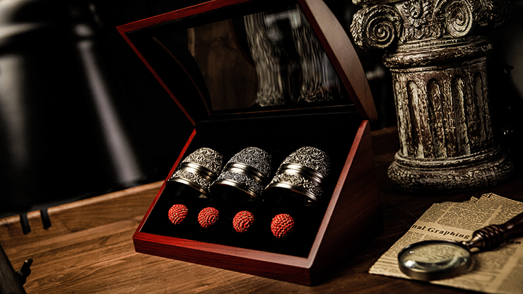 Artisan Engraved Cups and Balls (w/ Display Box) - thumbnail 2