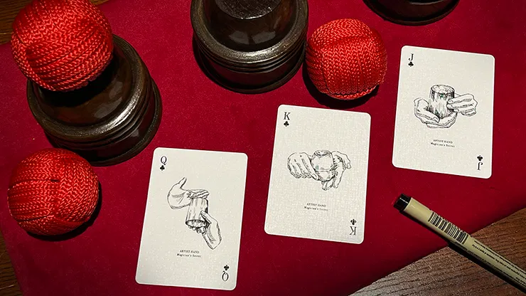Artist Hand Playing Cards - image 2
