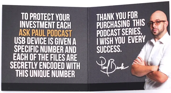 Ask Paul Podcast Package - image 3
