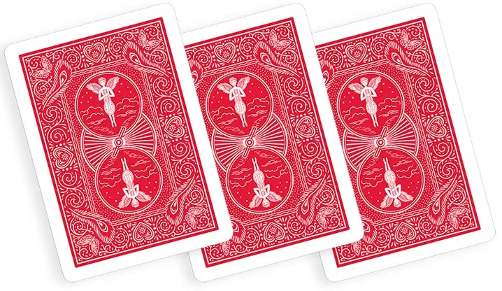 Assorted Mandolin Red One Way Forcing Deck - image 2