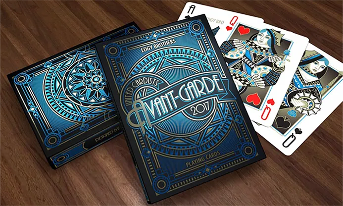 Avant-Garde United Cardists 2017 Playing Cards - image 1