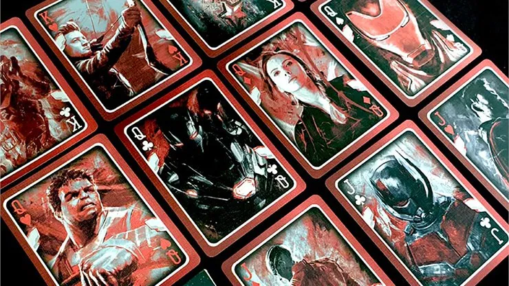 Marvel Avengers Endgame Collectable Playing Cards (Classic Edition) - image 5