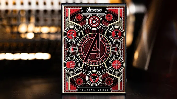 Avengers: Red Edition Playing Cards - image 1