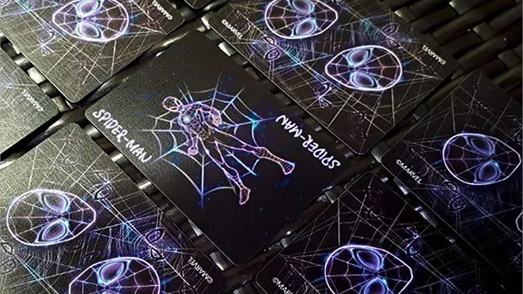 Avengers Spider-Man Neon Playing Cards - image 3