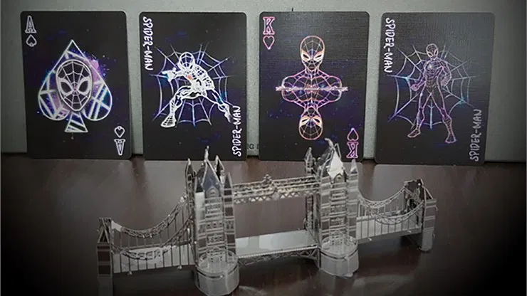 Avengers Spider-Man Neon Playing Cards - image 5