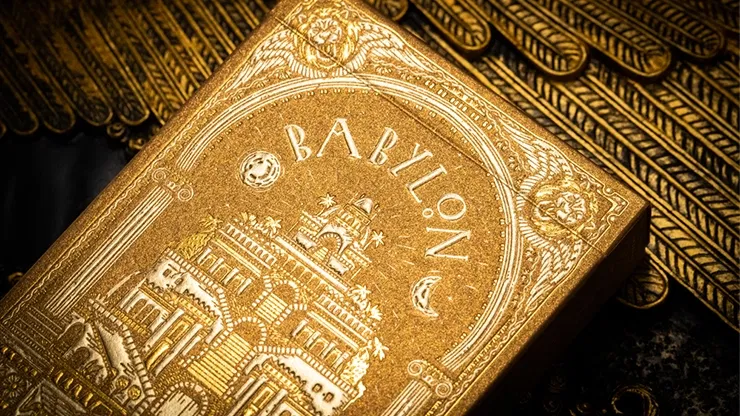 Babylon Golden Wonders Foiled Edition Playing Cards - image 1