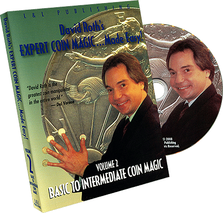 その他 David Roth's Expert Coin Magic Made Easy Expert Coin Magic Made Easy Complete Set (David Roth) by
