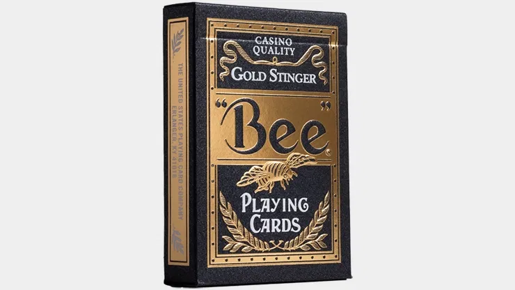 Bee Gold Stinger Playing Cards - image 1