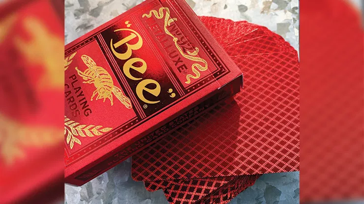 Bee Red MetalLuxe Playing Cards - image 6