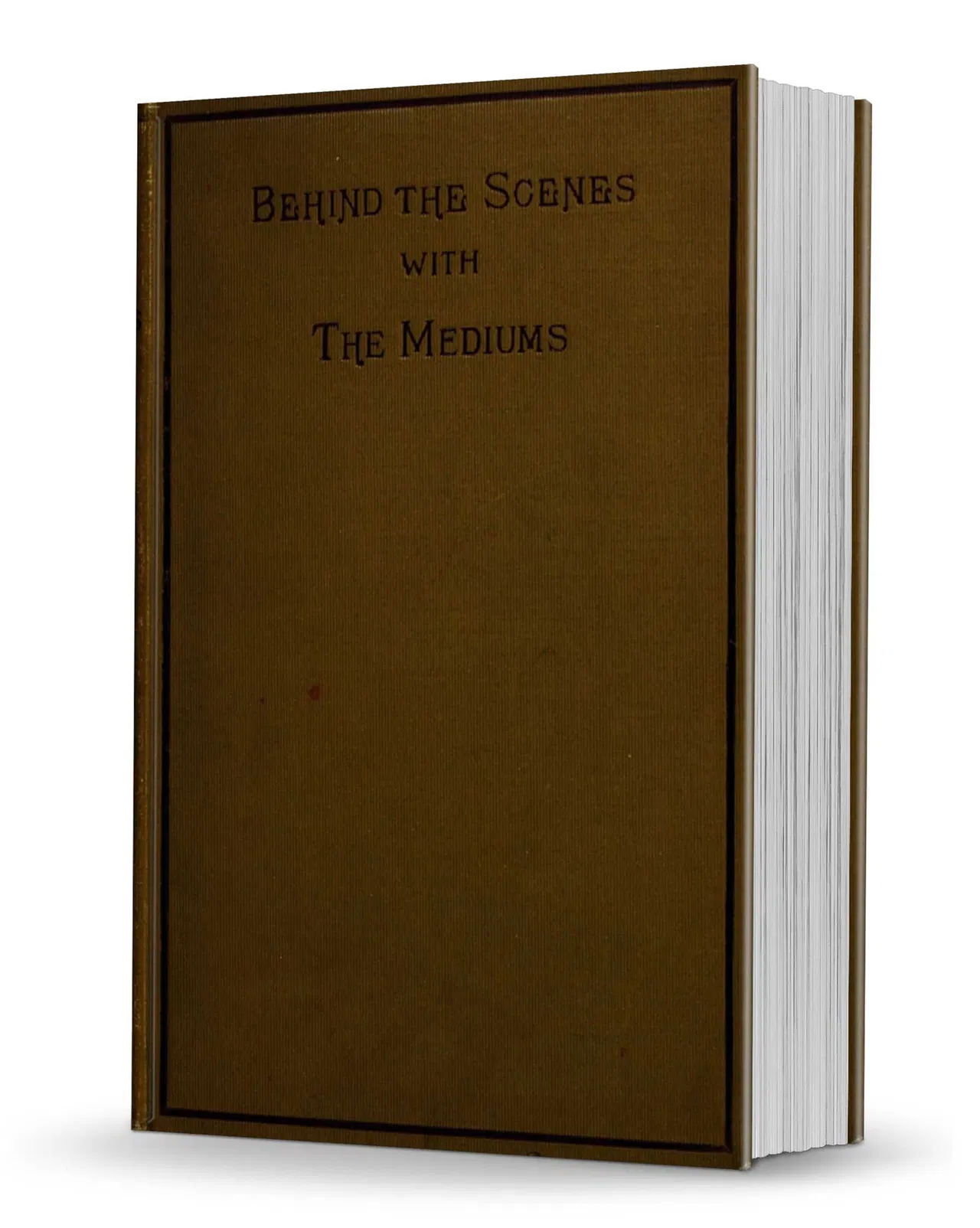 Behind the Scenes with the Mediums