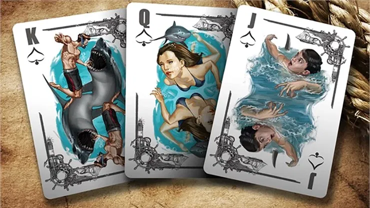 Bicycle 40 Years of Fear Jaws Playing Cards (Special Edition) - image 3
