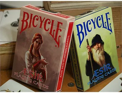 Bicycle Aesir Viking Gods Playing Cards (Red) - image 2