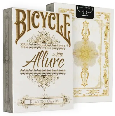 Bicycle Allure White Deck