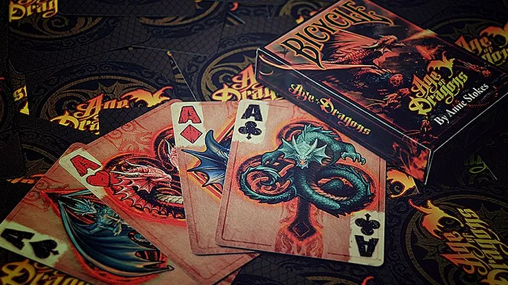 Bicycle Anne Stokes Age of Dragons Playing Cards - image 5